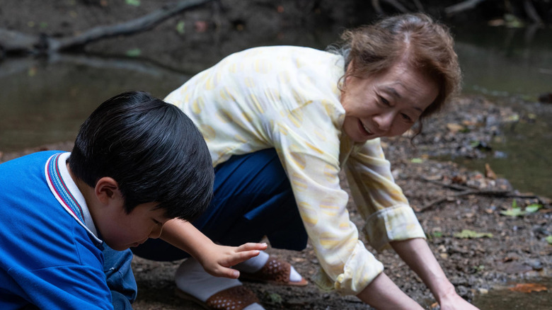 Alan Kim and Youn Yuh-jung in "Minari"