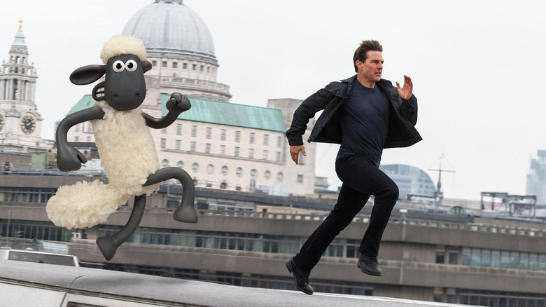 Tom Cruise Running Mission Impossible Fallout 