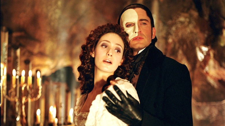 Emmy Rossum and Gerard Butler in The Phantom of the Opera