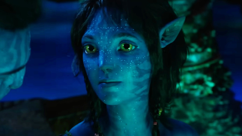 Avatar: The Way of Water Kiri talks to Jake