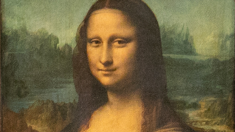 Mona Lisa smiling Louvre