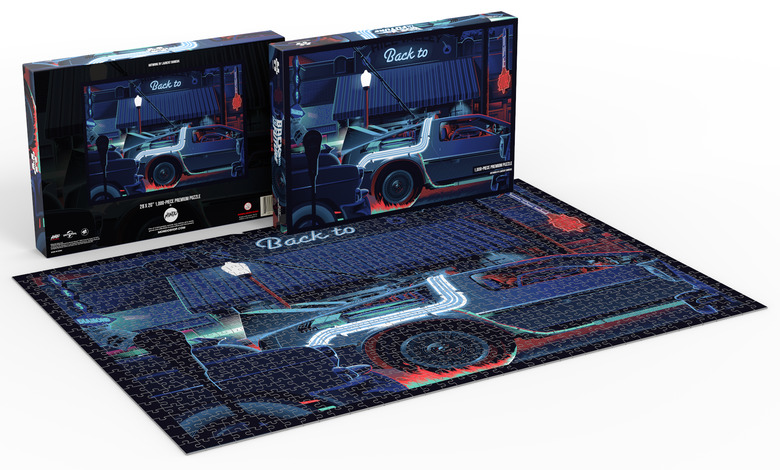 Mondo Back to the Future Puzzle - Laurent Durieux