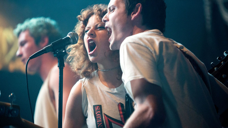 Alia Shawkat and Anton Yelchin in Green Room