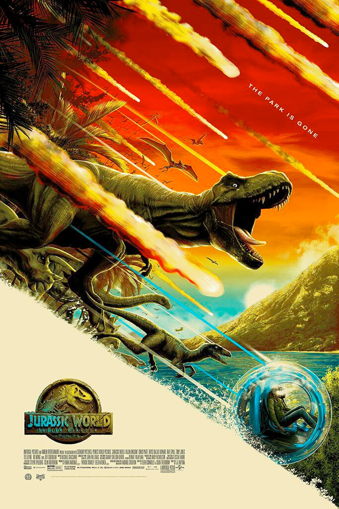 Mondo Jurassic World Fallen Kingdom Poster