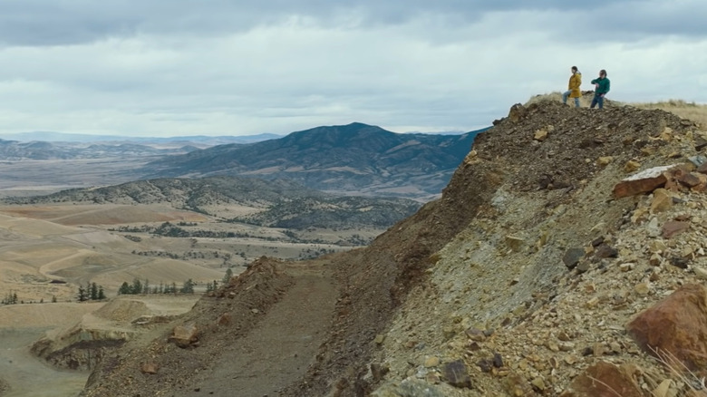 Owen Teague and Haley Lu Richardson in Montana Story