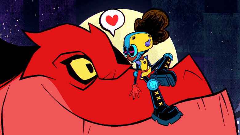 Showing love in Moon Girl and Devil Dinosaur