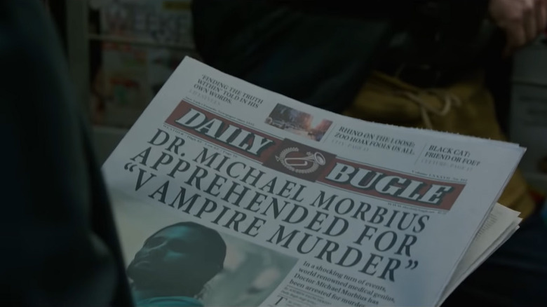 The Daily Bugle in Morbius (2022)