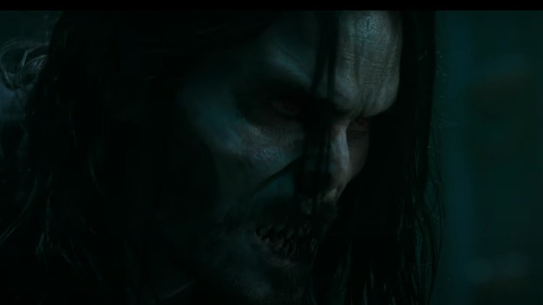 Morbius vampire face