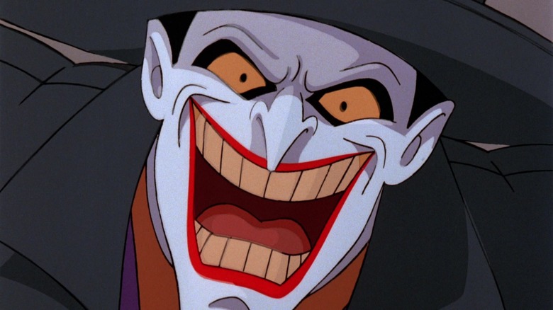 Animated Joker laughing