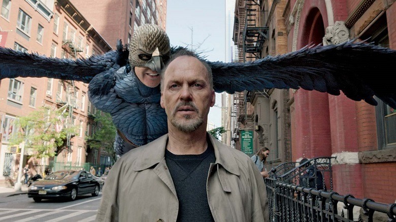 Thomson tries to ignore the ever-present Birdman