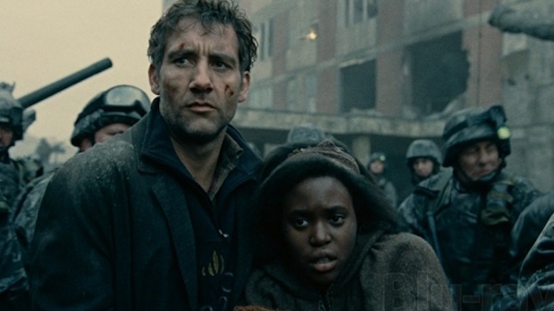 clive owen and clare-Hope Ashitey children of men