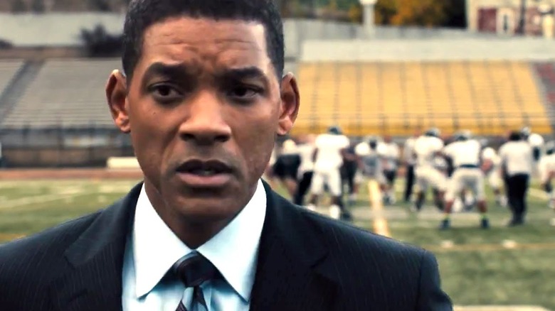 Will Smith Concussion on football field