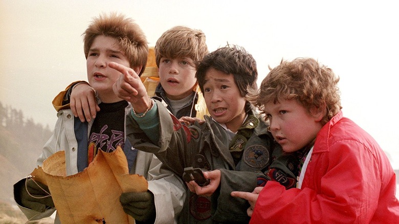 The Goonies treasure map