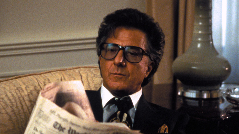 Dustin Hoffman in "Wag The Dog"