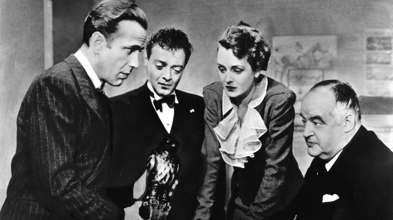 The cast of "The Maltese Falcon"