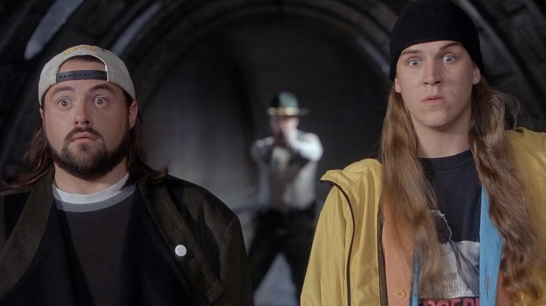 Jay and Silent Bob looking surprised