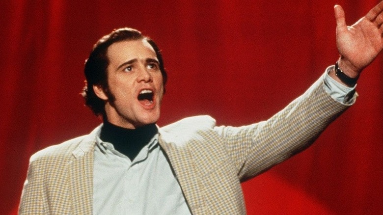 Jim Carrey singing