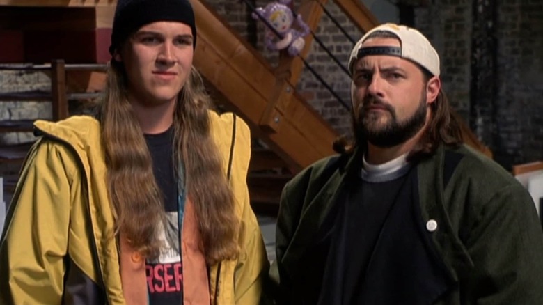 Jay and Silent Bob frowning