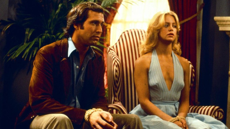 Chevy Chase and Goldie Hawn in Foul Play