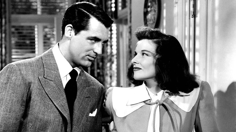 Cary Grant and Katherine Hepburn in The Philadelphia Story