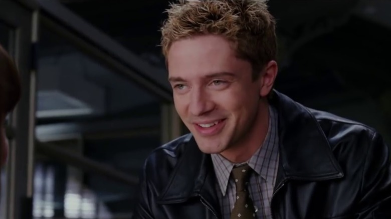 Topher Grace Eddie Brock Wears Tie