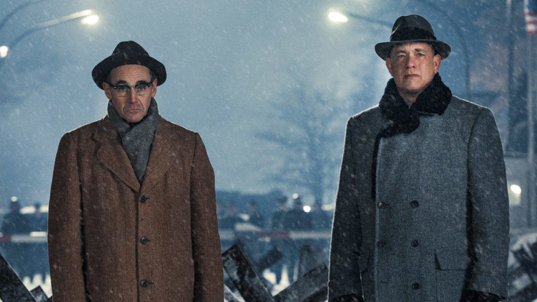 Mark Rylance and Tom Hanks in Bridge of Spies