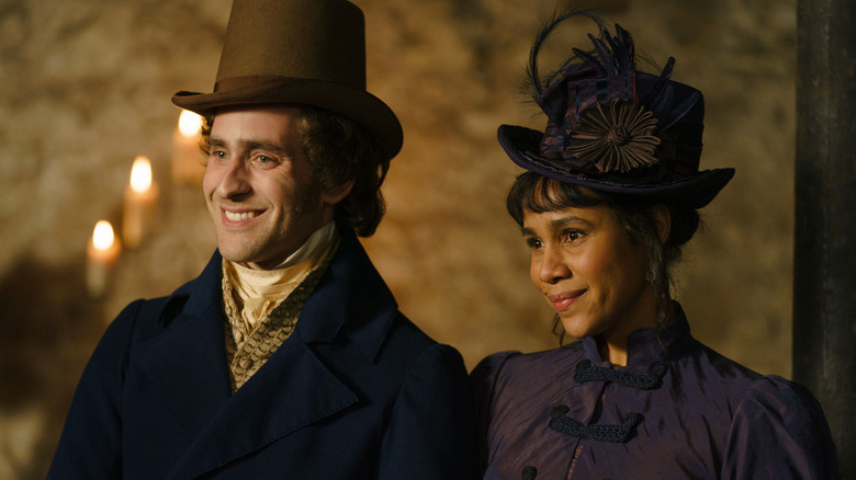 Oliver Jackson-Cohen and Zawe Ashton in Mr. Malcolm's List