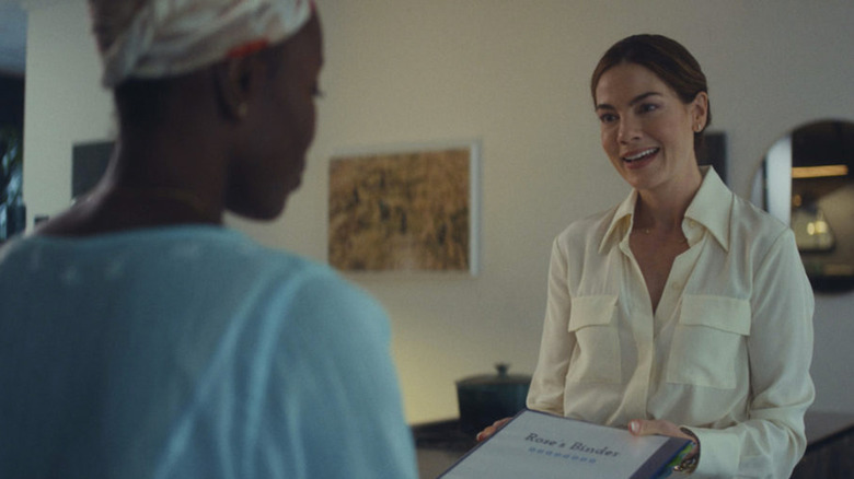 Anna Diop and Michelle Monaghan in Nanny