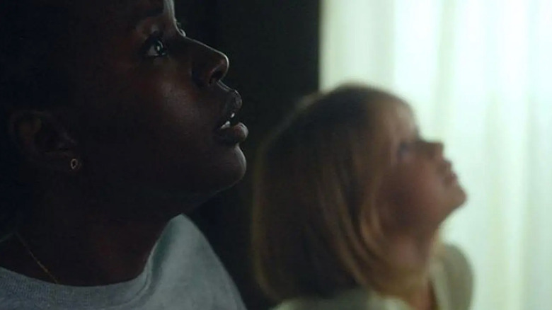 Anna Diop and Rose Decker in Nanny