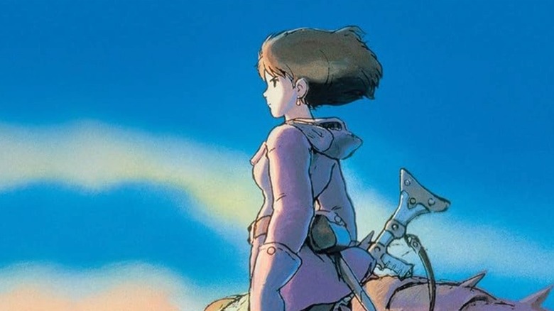 Nausicaä of the Valley of the Wind blu-ray cover