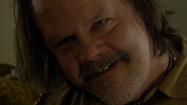 Larry Fessenden looking deranged in We Are Still Here