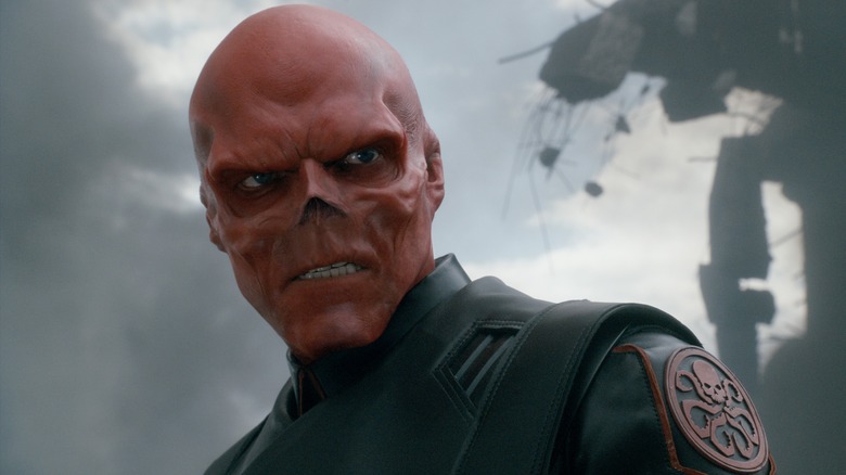 Red Skull in "Captain America: The First Avenger"