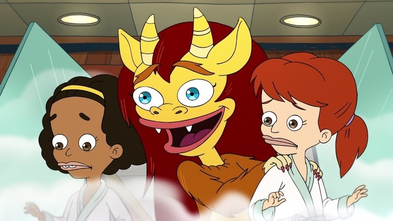 Missy, Jessi, and Hormone Monstress in Big Mouth