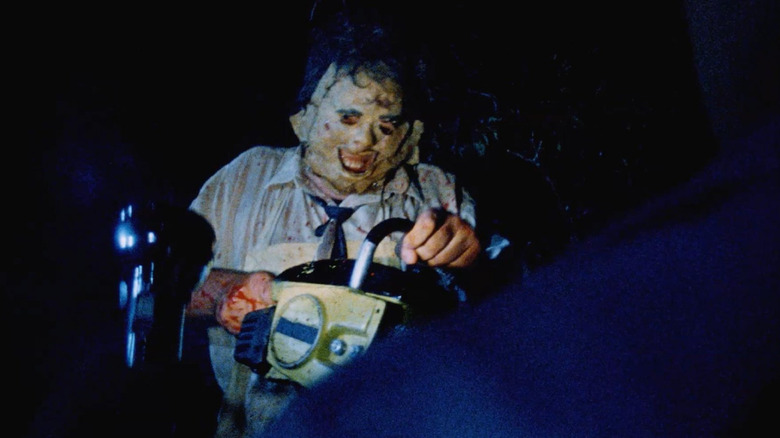 Leatherface in the original The Texas Chain Saw Massacre