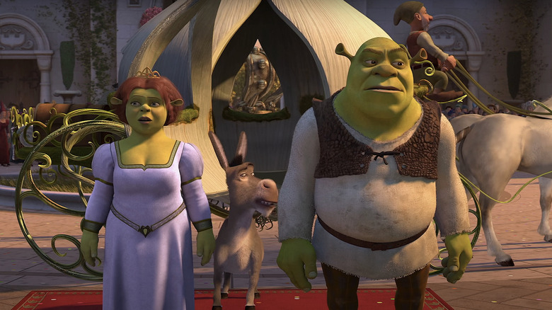 Shrek 2 Princesa Fiona Burro