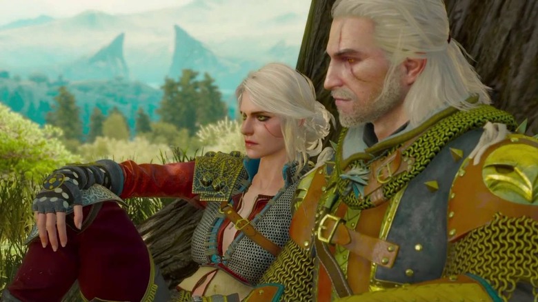 A still from the Blood and Wine DLC for Witcher 3