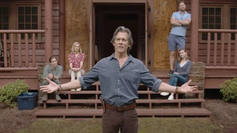 Kevin Bacon arms spread