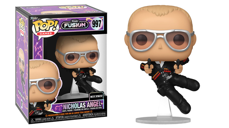 New Hot Fuzz Funko POP Fires Two Guns Whilst Jumping Through The Air