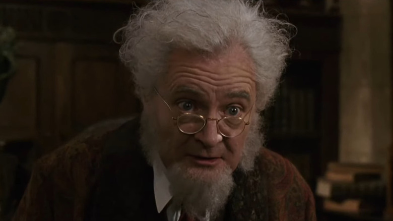 Professor Digory in his study in The Chronicles of Narnia: The Lion, the Witch and the Wardrobe