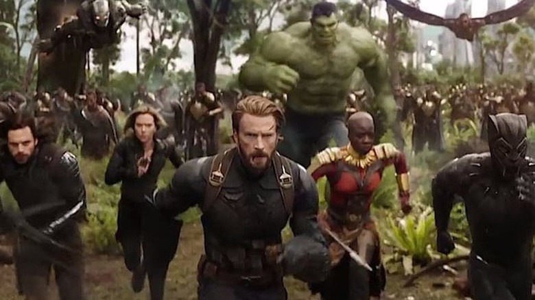 An alternate moment in the Avengers: Infinity War trailer