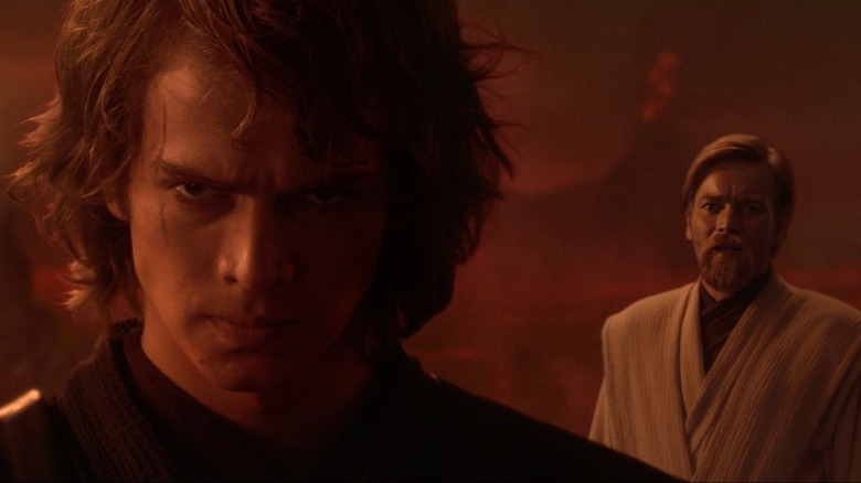 Obi-Wan and Anakin Mustafar