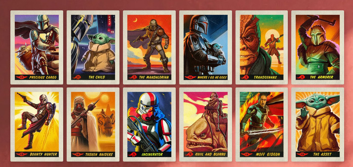 The Mandalorian Displate Metal Posters