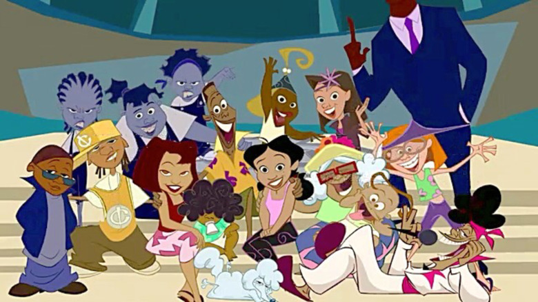 Most of the cast of The Proud Family