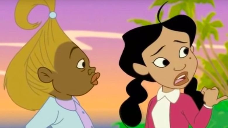 Dijonay Jones and Penny Proud in The Proud Family