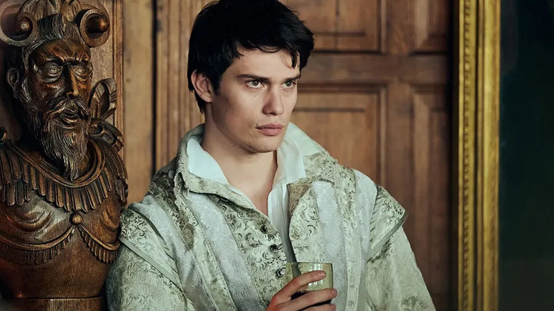 Nicholas Galitzine as George Villiers on Mary & George