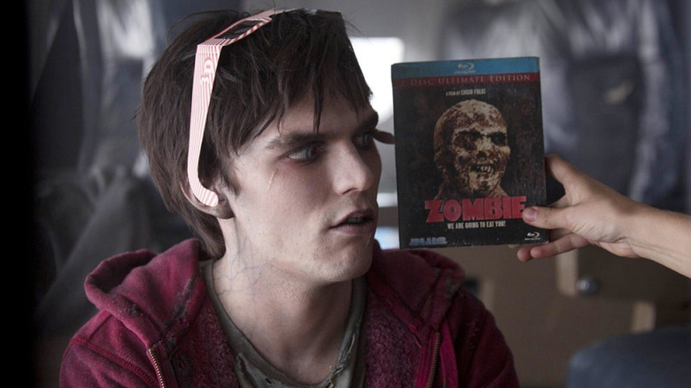 Nicholas Hoult stars as a zombie in love, in Warm Bodies (2013)