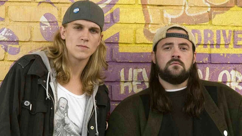 Jason Mewes and Kevin Smith in Clerks 2