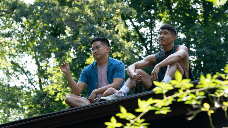 Bowen Yang and Joel Kim Booster in Fire Island