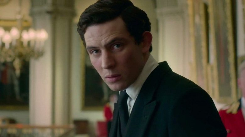 Josh O'Connor as Prince Charles in The Crown