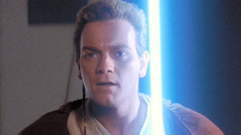 Ewan McGregor as young Obi-Wan Kenobi